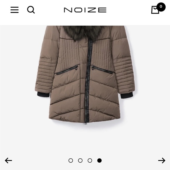 Noize mid length puffy jacket - Picture 5 of 12